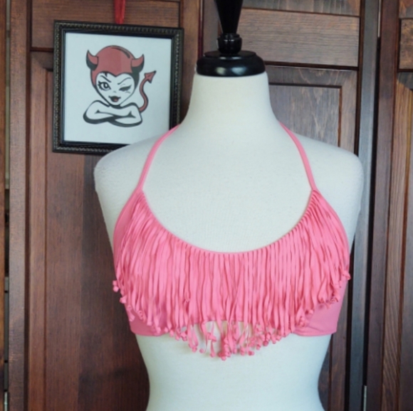 Victoria's Secret Other - Victoria's Secret fringed bikini top. LG